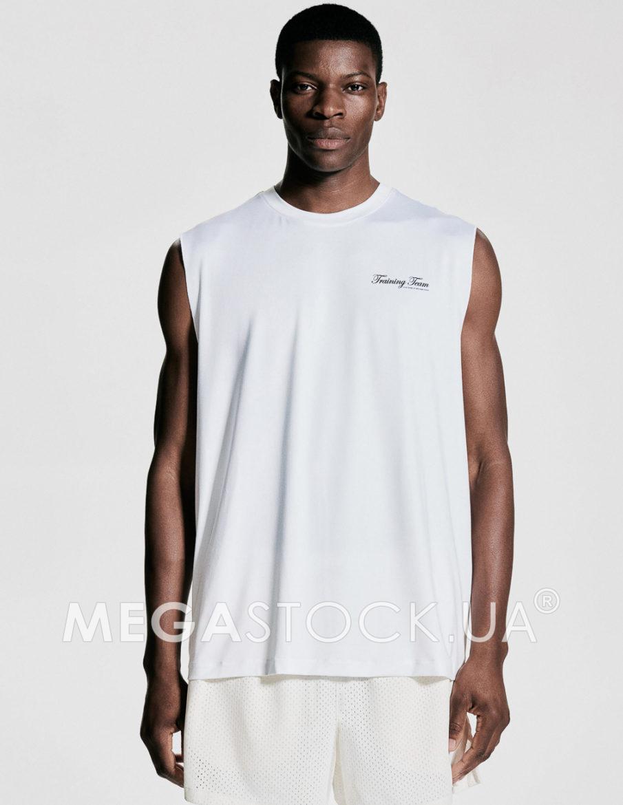Майка H&M М0139253 (12676051) колір білий