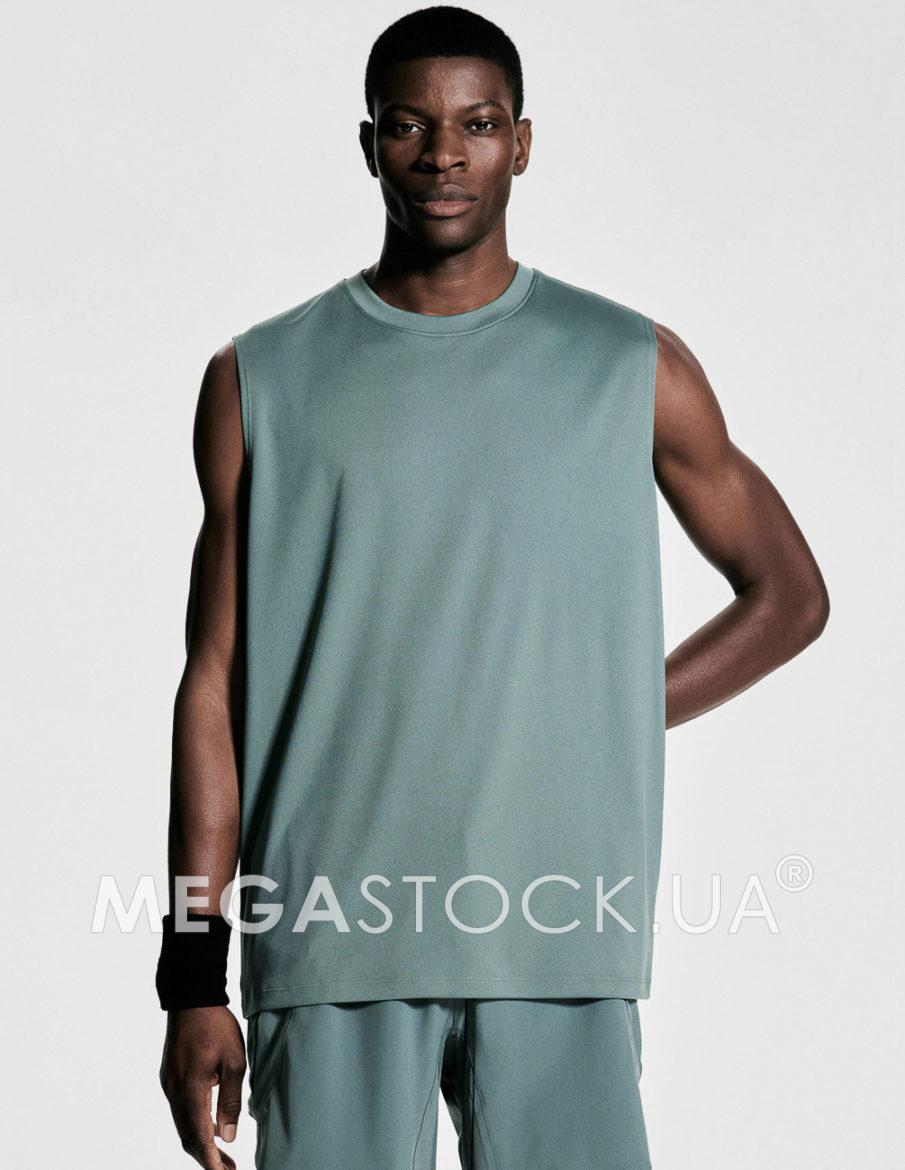 Майка H&M М0139268 (11986041) колір зелений