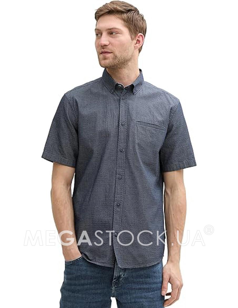 Сорочка к/р Tom Tailor М0139390 (1046077) колір синій