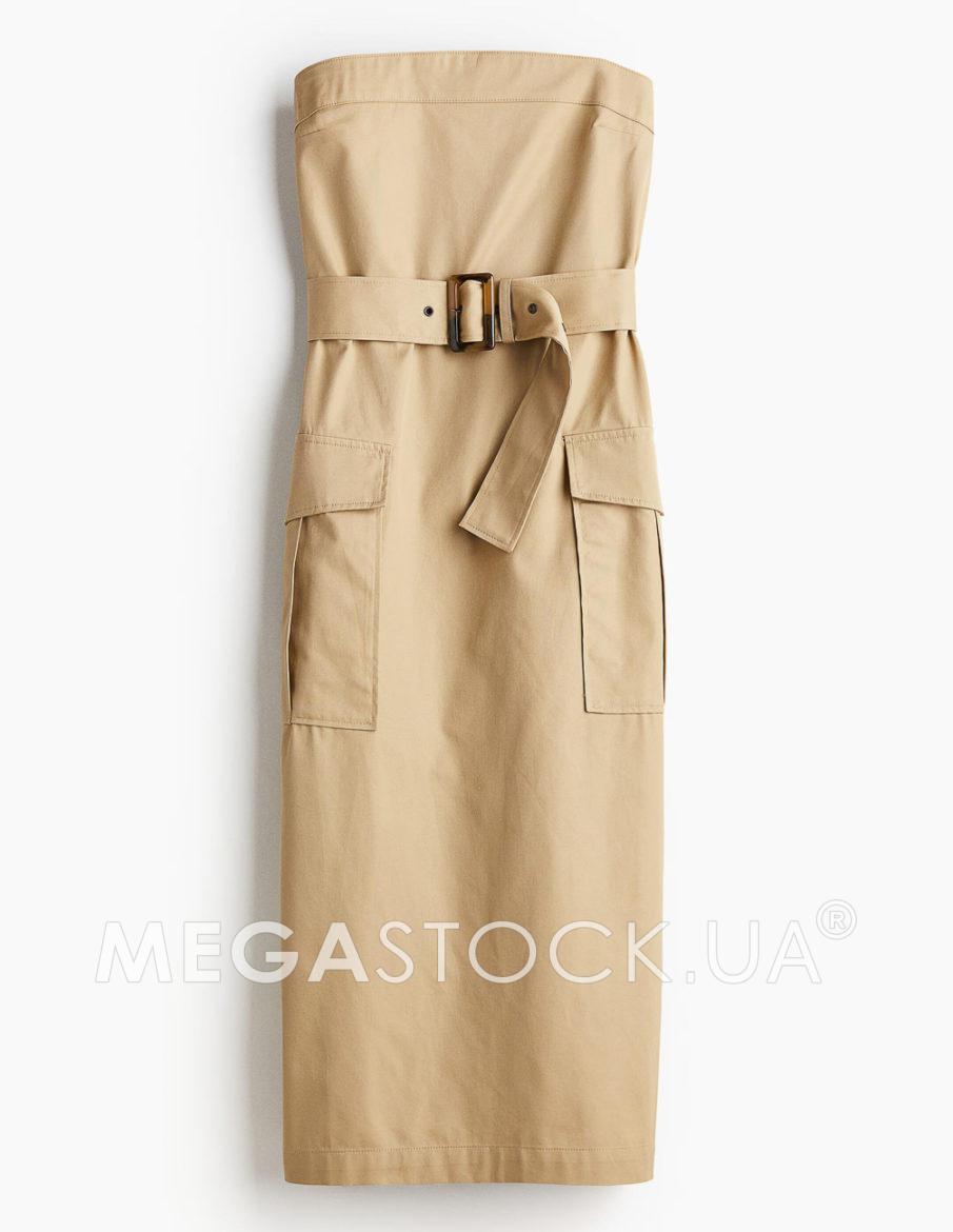 Сукня H&M Ж1125246 (12345709) колір бежевий