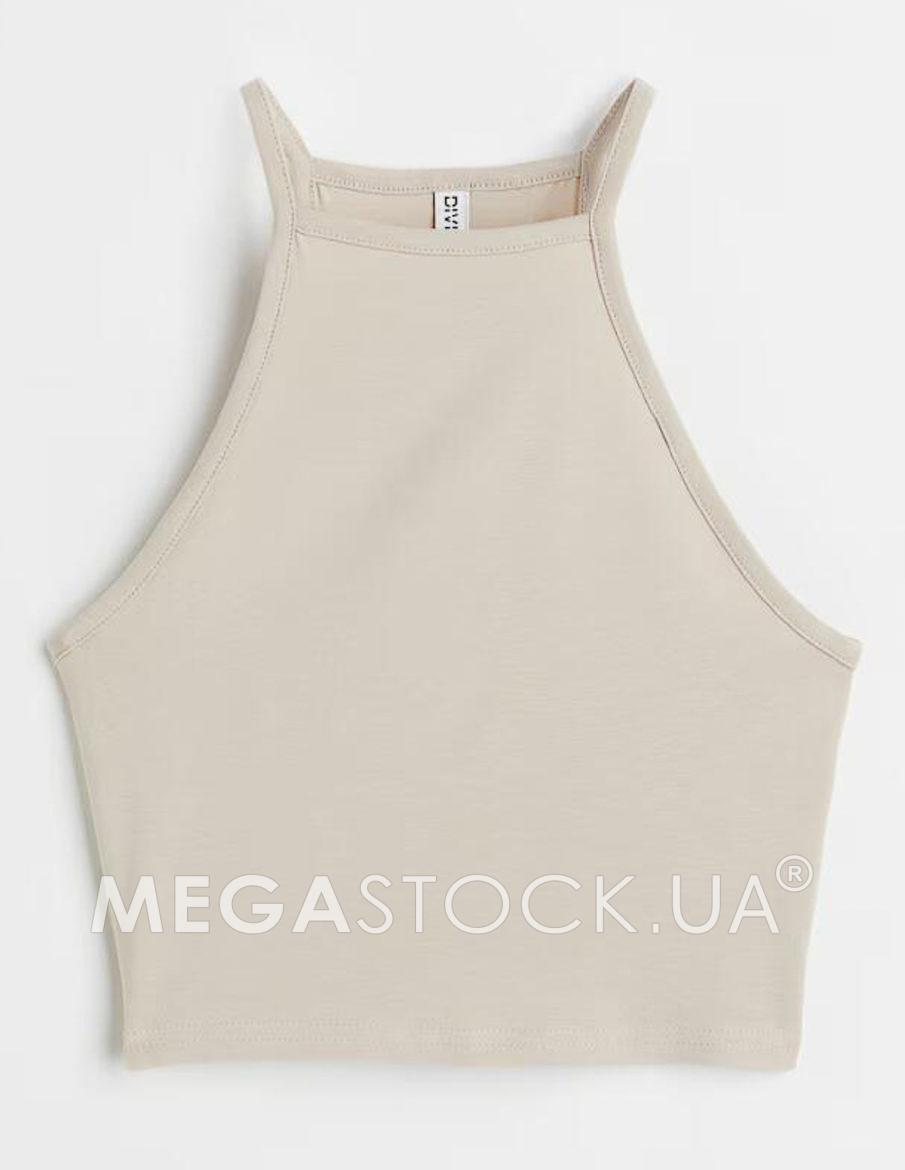 Топ H&M Ж1125267 (10315105) колір бежевий