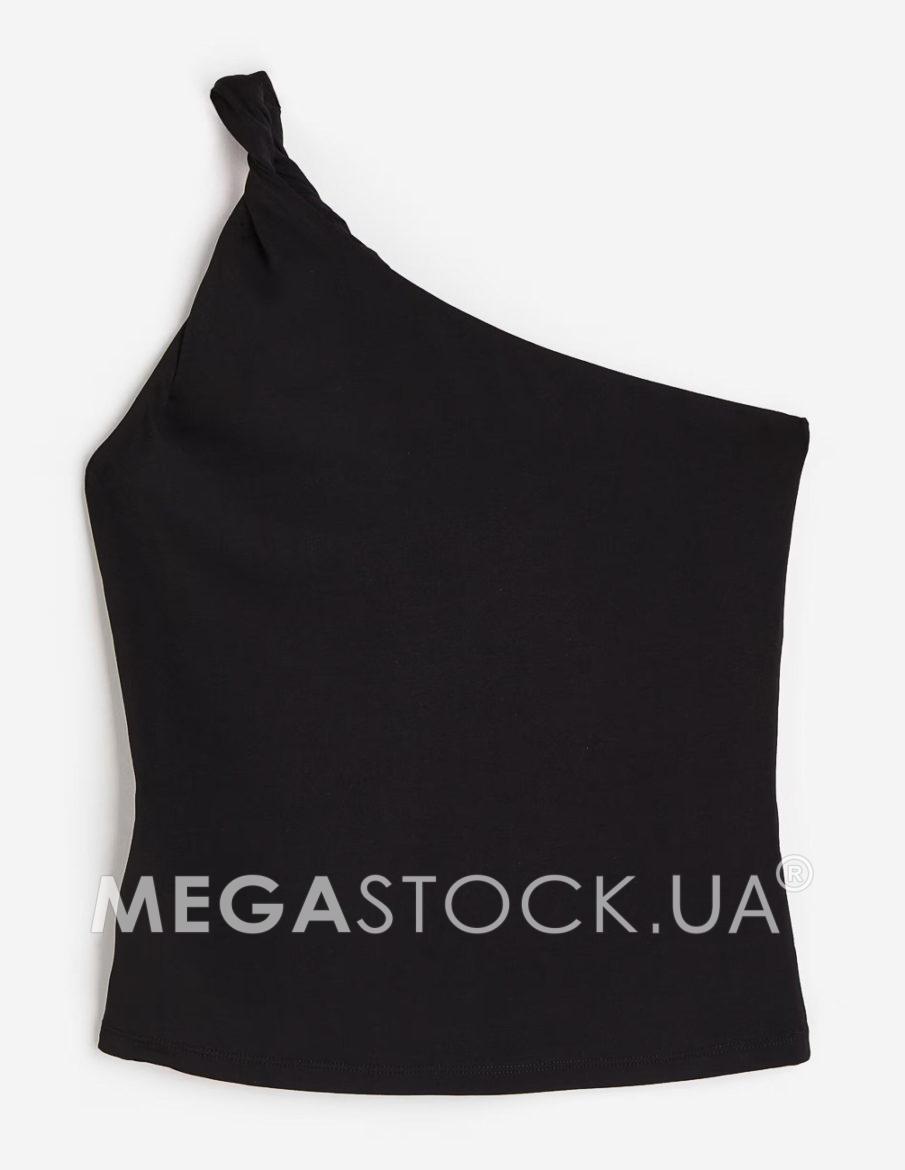 Топ H&M Ж1125436 (11831527) колір чорний