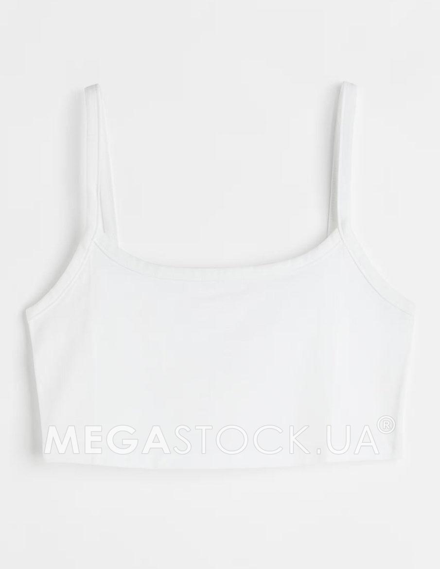 Топ H&M Ж1125531 (10315115) колір білий