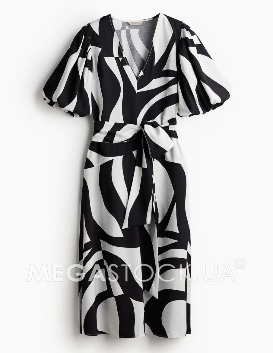 Сукня H&M Ж1125611 (12383260) колір білий чорний