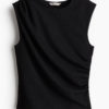 Блуза H&M Ж1125665 (12255169) колір чорний