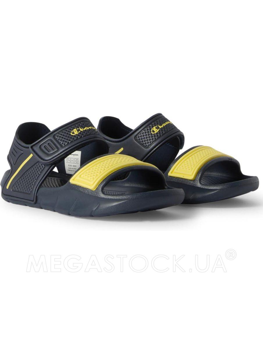 Босоніжки Champion ДД015675 (32630) колір синій жовтий
