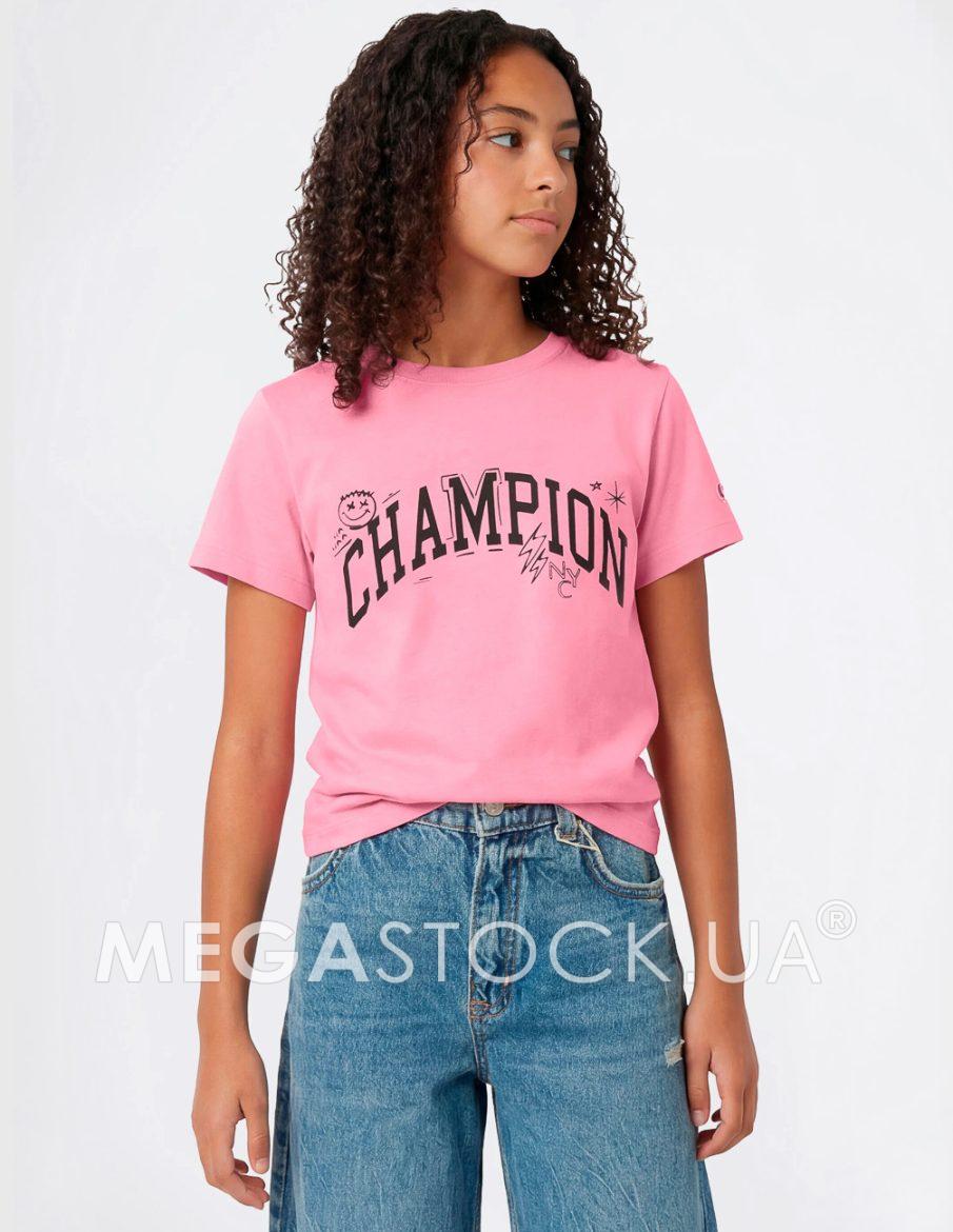 Футболка Champion ДД015702 (405387) колір рожевий
