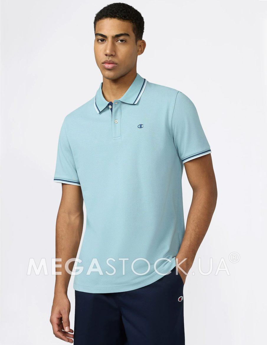 Поло к/р Champion М0139764 (220897) колір блакитний