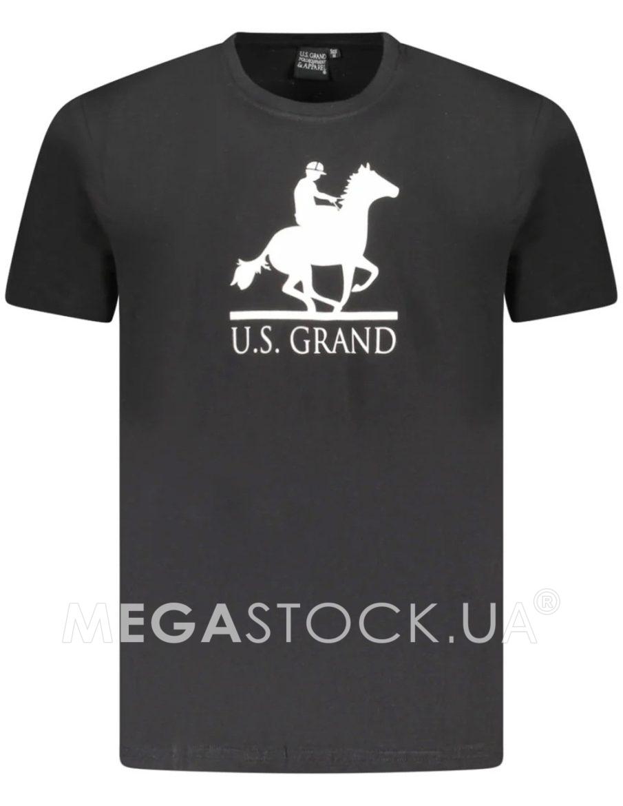 Футболка U.S. GRAND М0139885 (AU02646) колір чорний