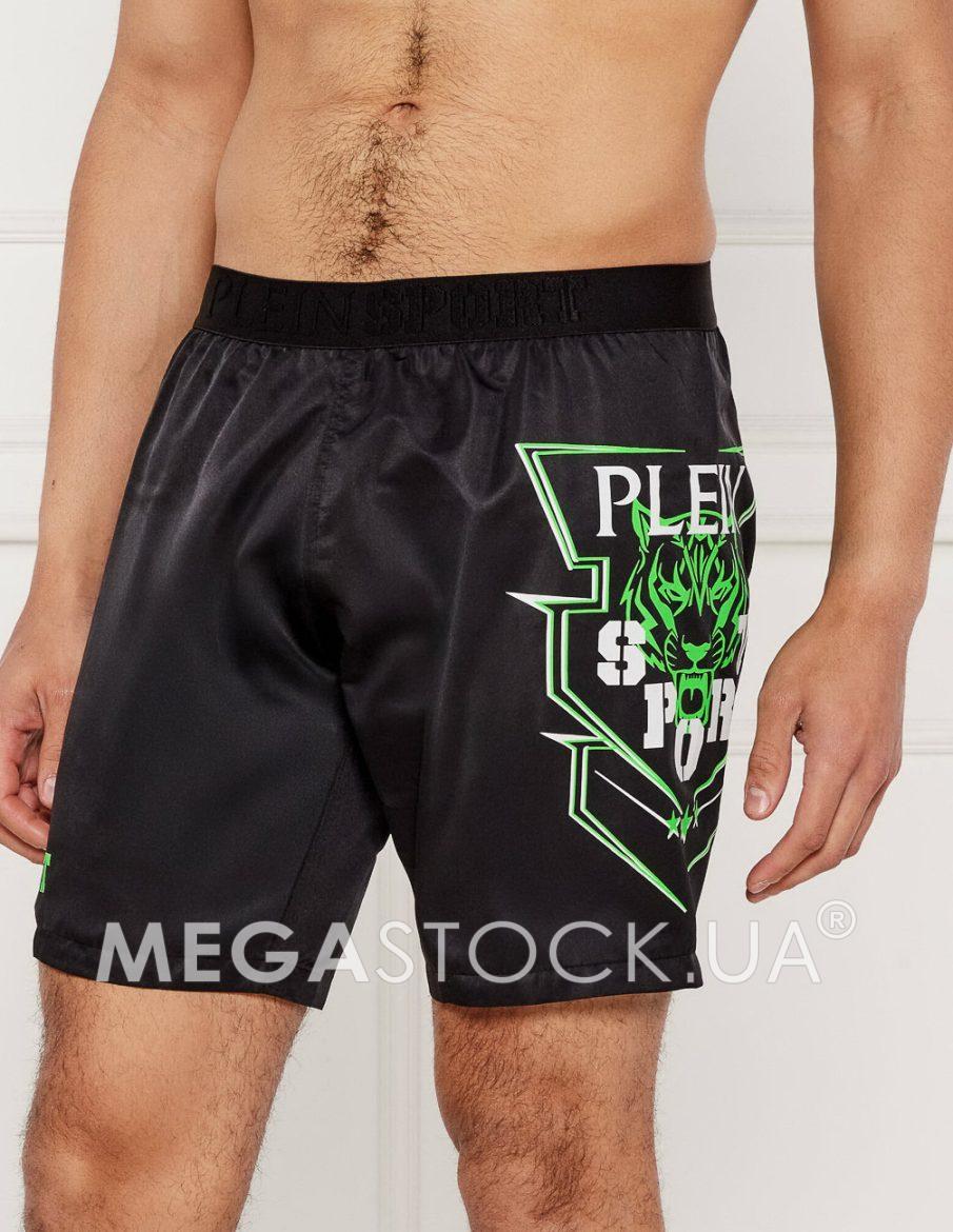 Пляжні шорти Plein Sport М0140191 (SAEC-MJT2542-STE003N) колір чорний