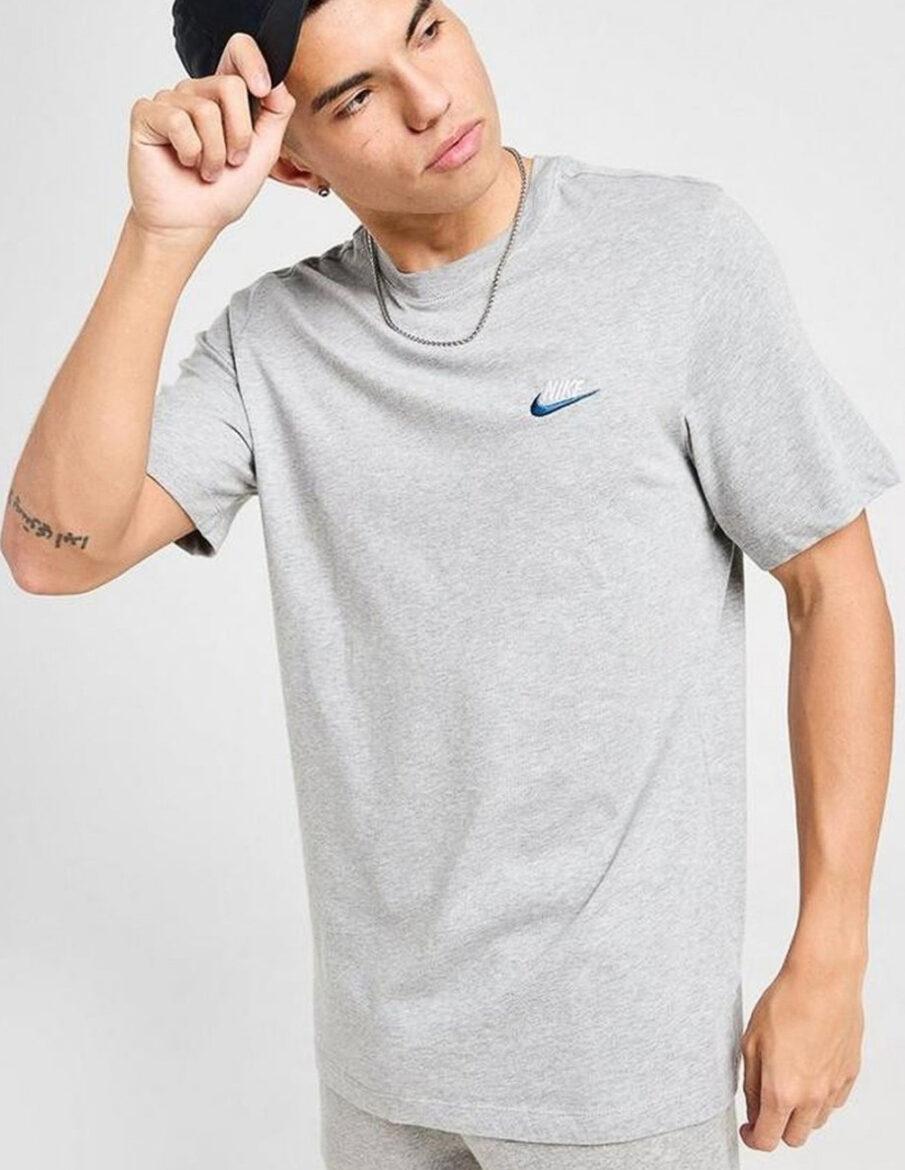 Футболка NIKE М0138878 (1184-066) колір сірий